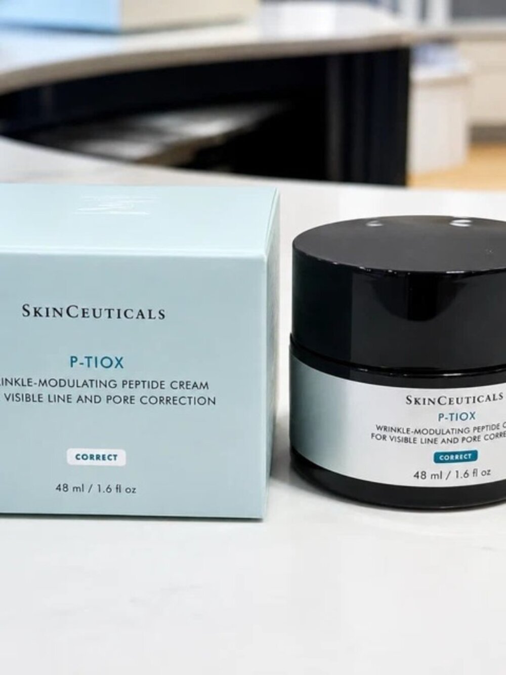 SkinCeuticals P-TIOX Wrinkle Modulating Peptide Cream 1.6 oz / 48 mL – Line & Po